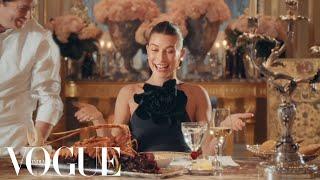 Hailey Bieber Eats 10 Traditional French Dishes - Mukbang | Vogue India