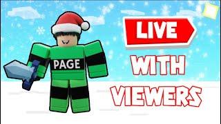 Roblox Bedwars Custom Matches Live With Viewers! 