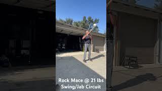 Mace Swing/Jab Circuit (21lbs) #steelmaceflow #motivation #macebelltraining #movement #martialarts