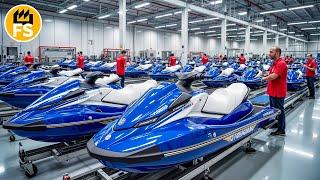 HOW YAMAHA BUILDS WATER MONSTERS  Inside the World's BIGGEST Jet Ski Factory!
