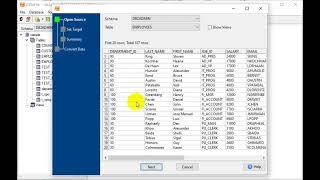 Export DB2 table to CSV