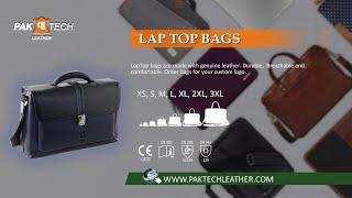 Leather Laptop Bags by Pak Tech Leather(Manufacturer), Leather Belts | Leather Bags | Leather Gloves