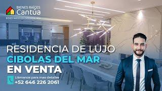 En Venta: Residencia de Lujo con Vista al Océano en Cíbolas del Mar, Ensenada, B.C.