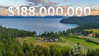 $188 Million Shakespeare Ranch: Inside Lake Tahoe’s Most Exclusive Legacy Property