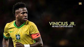 Vinicius Jr 4K Clips For Edits • Free Scene Pack + Celebrations No Watermark 2160p | D74 Edits