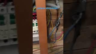 Old distribution Mcb box short circuit main supply repair @apna-electrician #mohali #chandigarh .