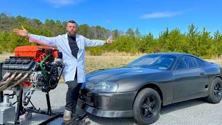 Building The World's First HELLEPHANT Swapped SUPRA!