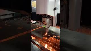 12kw fiber laser cutting machine with PRECITEC laser head