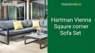 Hartman Vienna Lounge Sofa with Integrated Lounger Garden Furniture Set - A Closer Look At