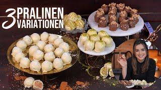 Last-Minute Geschenkidee: 3 einfach Pralinen Variationen