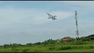 FMS F-18F 70mm Super Hornet RC Plane Maiden Flight Ended With Coffin Dance Jet F18