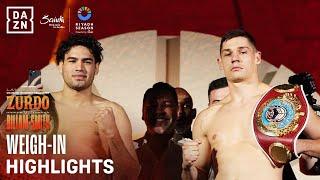 WEIGH-IN HIGHLIGHTS | GILBERTO 'ZURDO' RAMIREZ VS. CHRIS BILLAM-SMITH