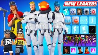 All NEW LEAKED Skins & Cosmetics Fortnite (Street Fighter, FREE Rewards, Ferrari & Emotes)