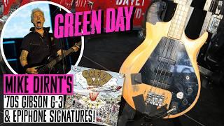 Green Day Mike Dirnt's Epiphone G-3 Signature Protoypes & '70s Gibson Grabber G-3