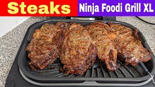 Ninja Foodi Grill XL Steak Recipe