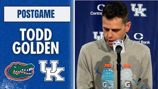 Florida head coach Todd Golden recaps loss to Kentucky