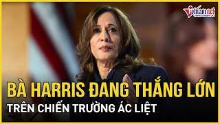 Cập nhật bầu cử Mỹ 2024: Bà Harris đang thắng lớn so với ông Trump tại các “chiến trường” ác liệt