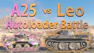 WOT Blitz Face Off || Leopard vs A25 Harry Hopkins