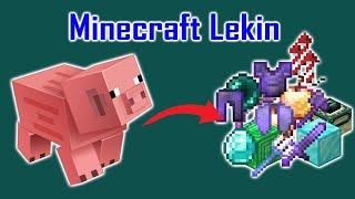 Minecraft lekin Cho'chqadan Epic Narsalar chiqadi | O'zbekcha minecraft #kayzo