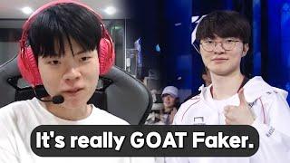 Deft stunned by Faker's insane plays. T1 vs BLG WORLDS 2024