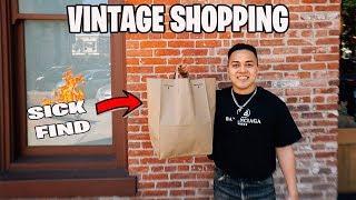 Vintage Shopping in Orange County (VLOG)