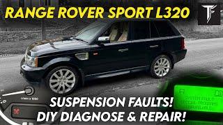 DIY LÉGFÜGGESZTÉS DIAGNÓZIS ÉS RÖGZÍTÉS – Range Rover Sport L320