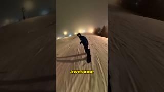 Do You Snowboard at Night? #snowboardlife #skitheeast #shorts