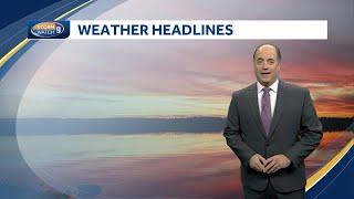 Video: Windy, chilly weather to start weekend