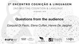 Di Paolo, Cuffari, De Jaegher - Questions from the audience and closing remarks