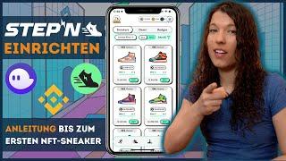 STEPN Einrichtung! – Phantom-Wallet einrichten und ersten NFT-Sneaker kaufen!