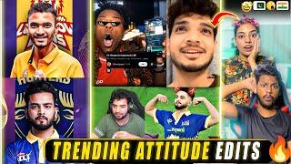 Reaction on Trending ECL Attitude edits  |  Elvish yadav win Trophy 