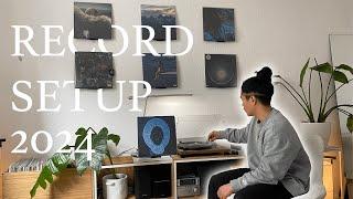 My Record Setup in 2024 | Limited Edition IKEA Shelf, Record Collection, CD Collection & More