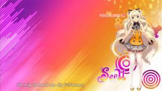 【Vocaloid Fansub】SeeU Korean Vocaloid - I=Fantasy Swedish sub