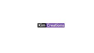 Kim creations live video