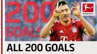 Robert Lewandowski - All 200 Bundesliga Goals