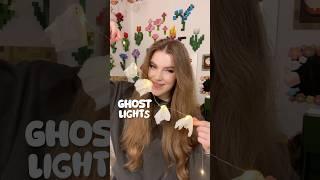 diy ghost string lights 