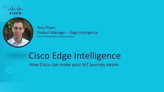 Cisco Edge Intelligence - Cisco IoT DEMO