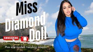 Miss diamond doll 🟢 Glamorous Plus Size Curvy Fashion Model | Biography, Wiki, Lifestyle