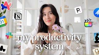 ‍ My Productivity System | How I Get Things Done & My Favorite Apps