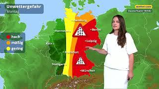 7-Tage-Wetter: Bis 100 Liter! Unwettertief löst Starkregengefahr aus