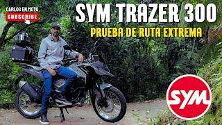 Sym NH Trazer 300, prueba de manejo a fondo. UNA MOTO INDESTRUCTIBLE | Carlos en Moto