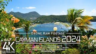 【4K】 Drone RAW Footage  These are the CAYMAN ISLANDS 2024Grand Cayman & MoreUltraHD Stock Video