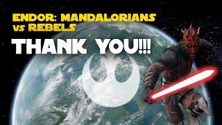 Endor: Mandalorians vs Rebels Galactic Challenge | SWGOH GC X