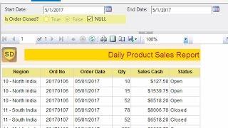 SSRS - How to add Boolean parameters in SSRS Report