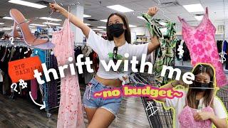 THRIFT WITH ME without checking the prices ... *no budget*