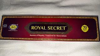 Royal secret insence agarbatti  review 