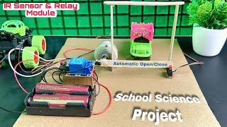 Diy Automatic Toll Gate Open/Close Project | Science Project