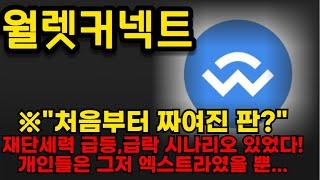 [월렛커넥트]※처음부터 짜여진판? 재단세력 급등,급락 시나리오 있었다! 개인들은 그저 엑스트라였을뿐!  #월렛커넥트 #월렛커넥트코인 #알트코인