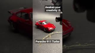 Awaken your creativity Porsche 911 Turbo #fun  #creative #photography #tamiya #lightpainting