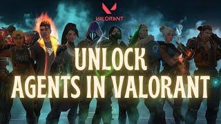 How to Unlock Agents on Valorant 2024 (EASY!) | Unlock Playable Valorant Characters